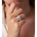 Ασημένιο δαχτυλίδι 925 με ζιργκόν